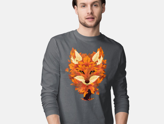 Autumn Leaves Fox