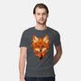 Autumn Leaves Fox-Mens-Premium-Tee-dandingeroz