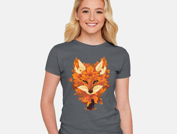 Autumn Leaves Fox