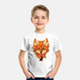 Autumn Leaves Fox-Youth-Basic-Tee-dandingeroz