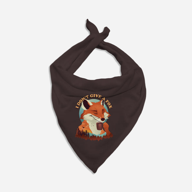 Don't Give A Fox-Dog-Bandana-Pet Collar-dandingeroz