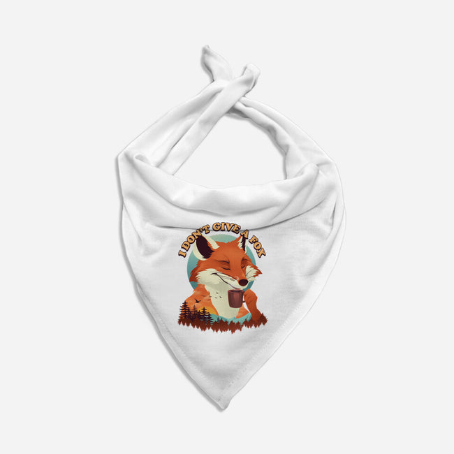 Don't Give A Fox-Dog-Bandana-Pet Collar-dandingeroz