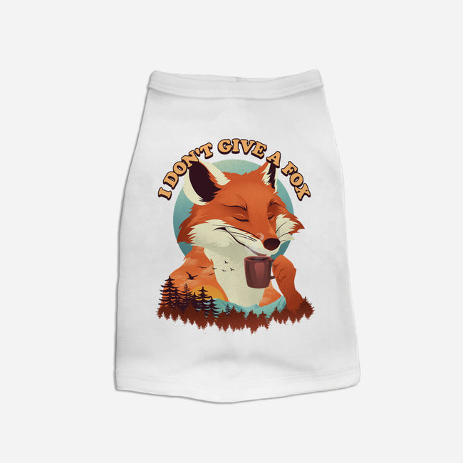 Don't Give A Fox-Dog-Basic-Pet Tank-dandingeroz