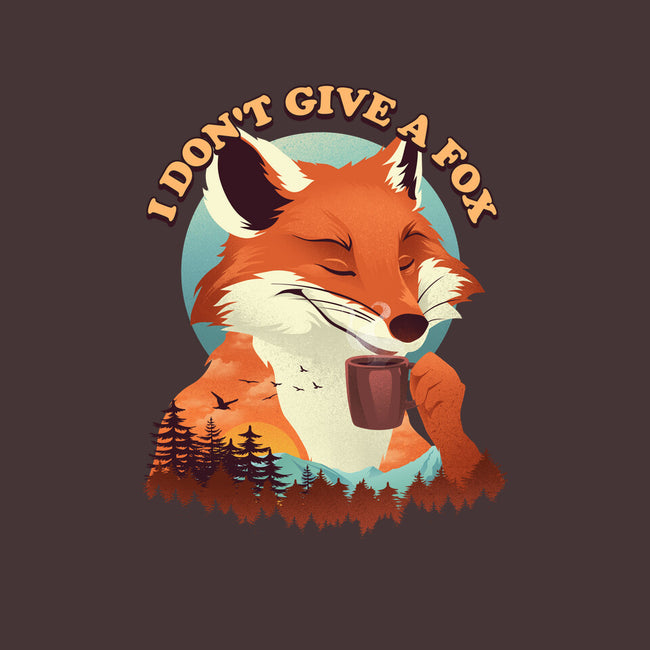 Don't Give A Fox-None-Glossy-Sticker-dandingeroz