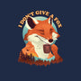 Don't Give A Fox-Cat-Basic-Pet Tank-dandingeroz