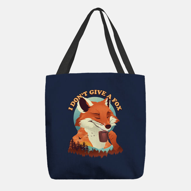 Don't Give A Fox-None-Basic Tote-Bag-dandingeroz