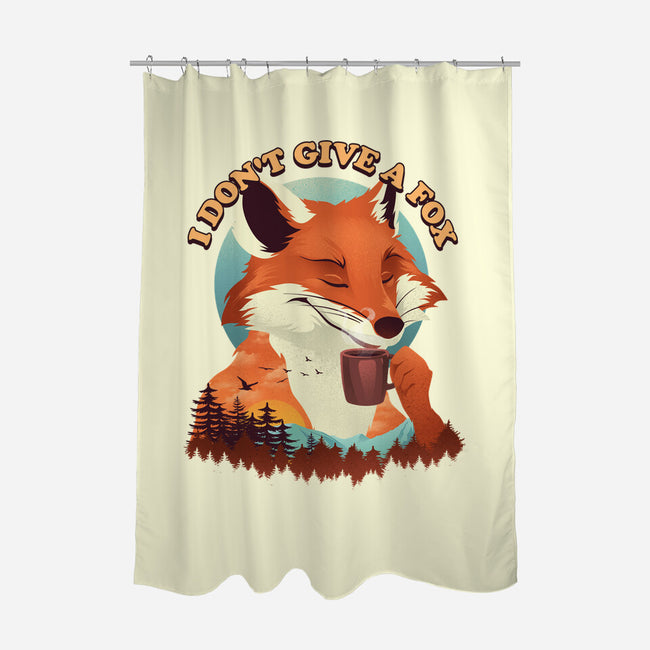 Don't Give A Fox-None-Polyester-Shower Curtain-dandingeroz