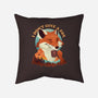 Don't Give A Fox-None-Removable Cover-Throw Pillow-dandingeroz