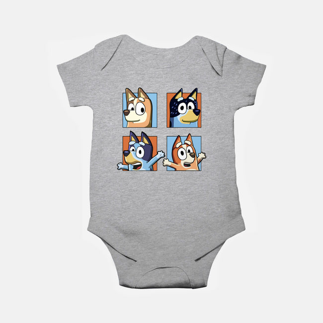 Family Portrait-Baby-Basic-Onesie-nickzzarto