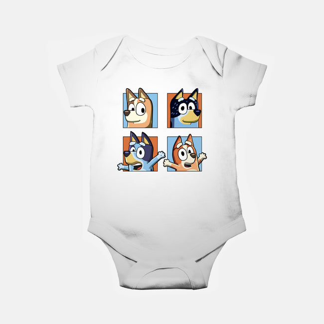 Family Portrait-Baby-Basic-Onesie-nickzzarto