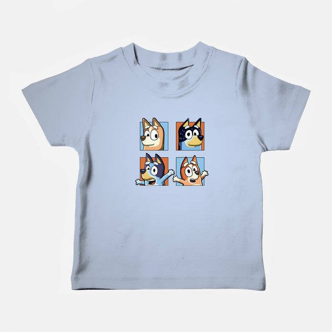 Family Portrait-Baby-Basic-Tee-nickzzarto