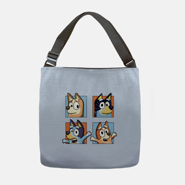 Family Portrait-None-Adjustable Tote-Bag-nickzzarto