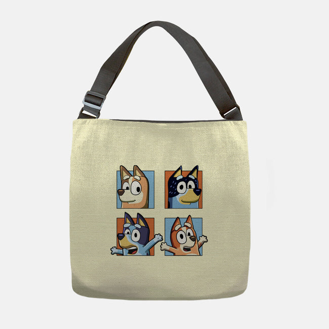 Family Portrait-None-Adjustable Tote-Bag-nickzzarto