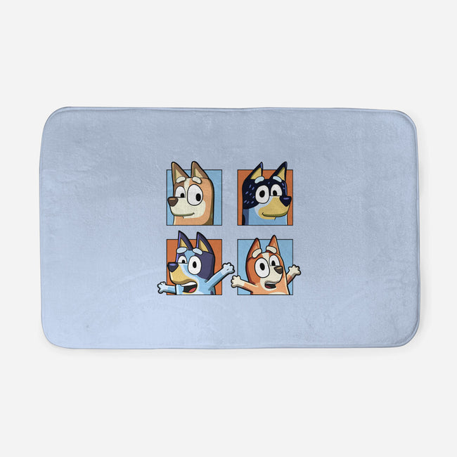 Family Portrait-None-Memory Foam-Bath Mat-nickzzarto