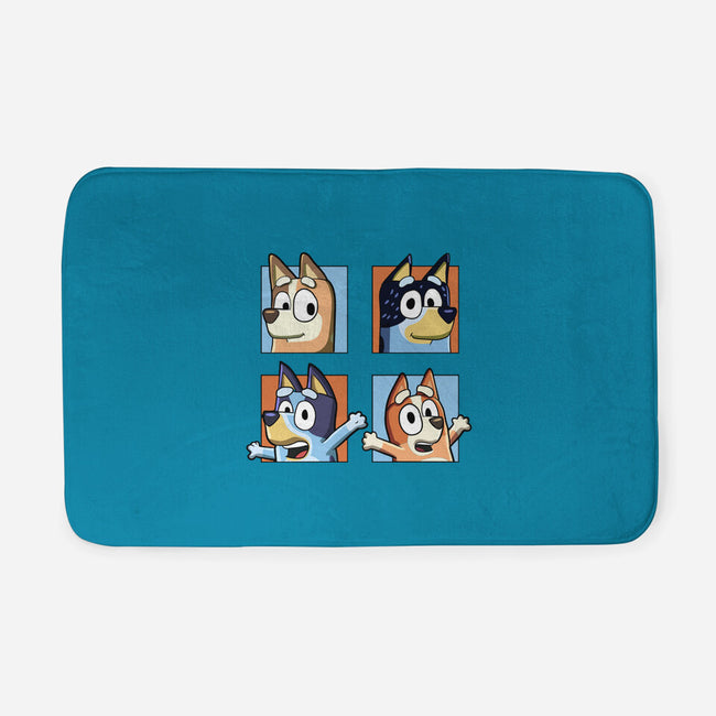 Family Portrait-None-Memory Foam-Bath Mat-nickzzarto