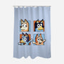 Family Portrait-None-Polyester-Shower Curtain-nickzzarto