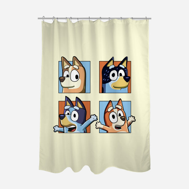 Family Portrait-None-Polyester-Shower Curtain-nickzzarto