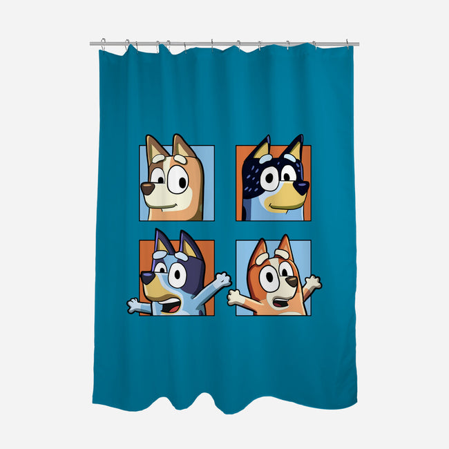 Family Portrait-None-Polyester-Shower Curtain-nickzzarto