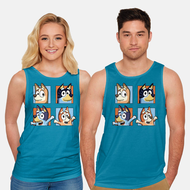 Family Portrait-Unisex-Basic-Tank-nickzzarto