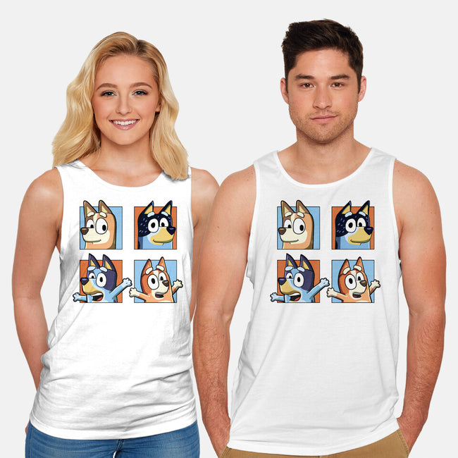 Family Portrait-Unisex-Basic-Tank-nickzzarto