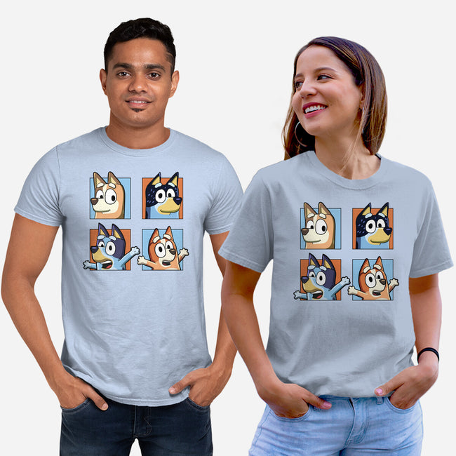 Family Portrait-Unisex-Basic-Tee-nickzzarto