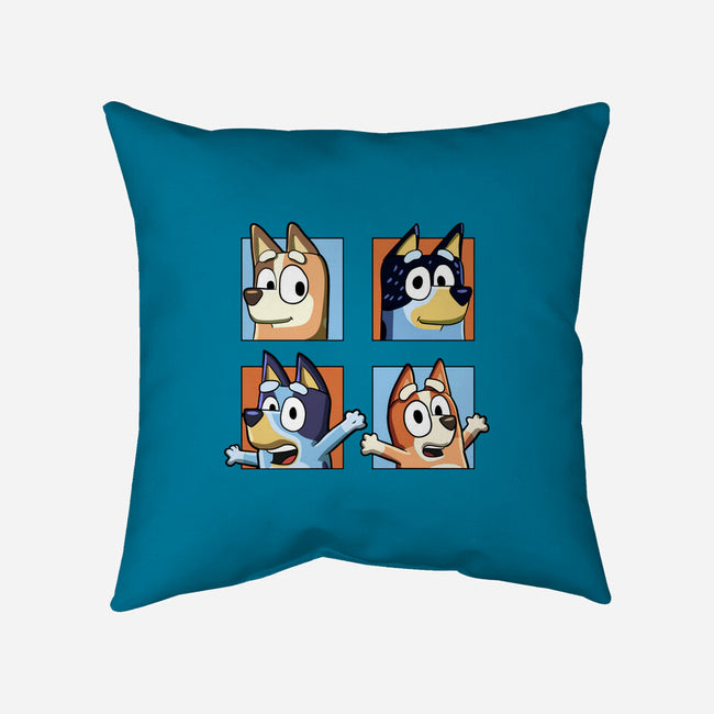 Family Portrait-None-Removable Cover-Throw Pillow-nickzzarto