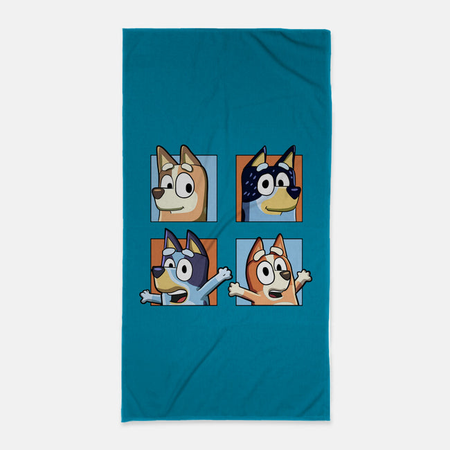 Family Portrait-None-Beach-Towel-nickzzarto