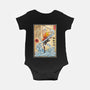 Air Nomad Master Woodblock-Baby-Basic-Onesie-DrMonekers