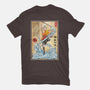 Air Nomad Master Woodblock-Womens-Basic-Tee-DrMonekers