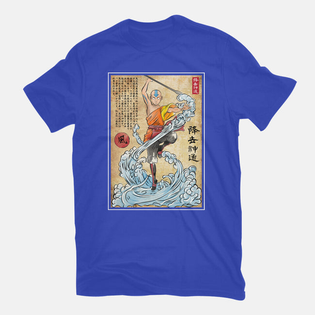 Air Nomad Master Woodblock-Unisex-Basic-Tee-DrMonekers