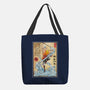 Air Nomad Master Woodblock-None-Basic Tote-Bag-DrMonekers