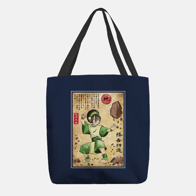 Earth Kingdom Master Woodblock-None-Basic Tote-Bag-DrMonekers