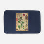 Earth Kingdom Master Woodblock-None-Memory Foam-Bath Mat-DrMonekers