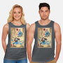 Water Tribe Master Woodblock-Unisex-Basic-Tank-DrMonekers