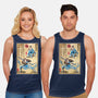 Water Tribe Master Woodblock-Unisex-Basic-Tank-DrMonekers