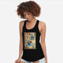 Water Tribe Master Woodblock-Womens-Racerback-Tank-DrMonekers