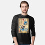 Water Tribe Master Woodblock-Mens-Long Sleeved-Tee-DrMonekers