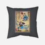 Water Tribe Master Woodblock-None-Removable Cover-Throw Pillow-DrMonekers