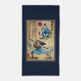 Water Tribe Master Woodblock-None-Beach-Towel-DrMonekers