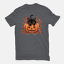 Pumpkin Paws-Womens-Fitted-Tee-fanfreak1