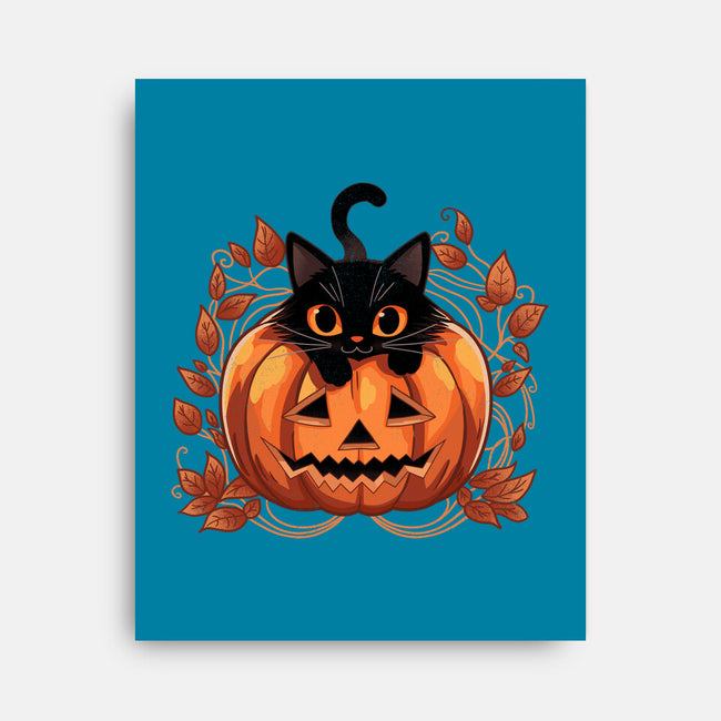 Pumpkin Paws-None-Stretched-Canvas-fanfreak1