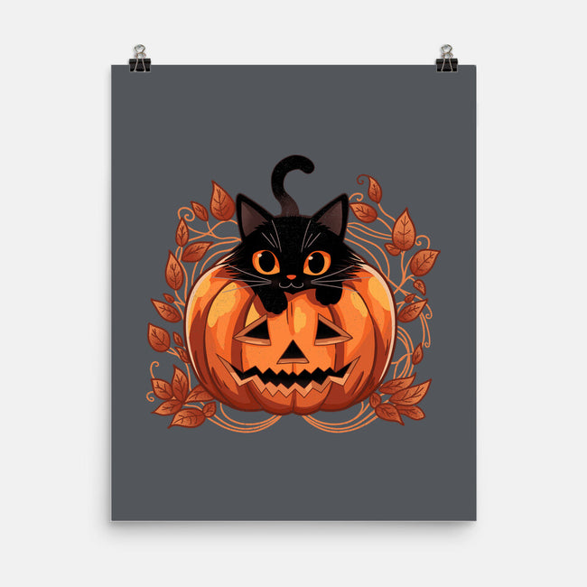 Pumpkin Paws-None-Matte-Poster-fanfreak1