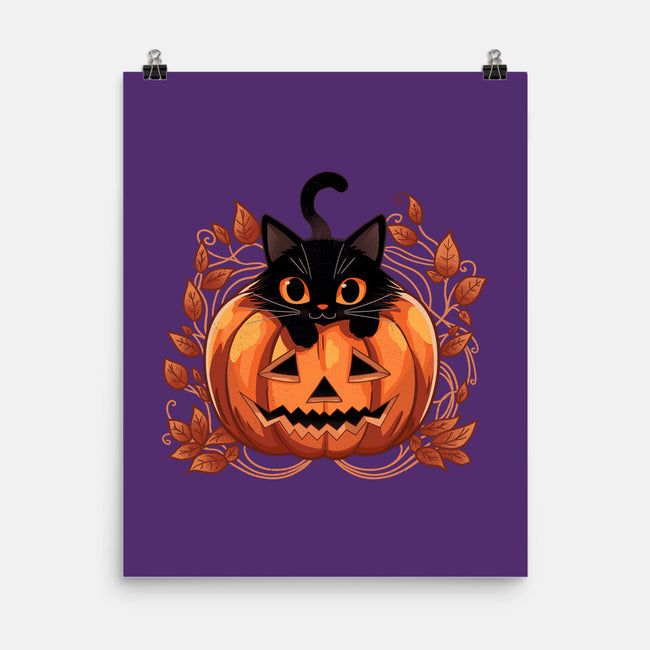 Pumpkin Paws-None-Matte-Poster-fanfreak1