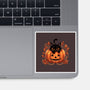 Pumpkin Paws-None-Glossy-Sticker-fanfreak1