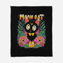 The Moon Kitten-None-Fleece-Blanket-GODZILLARGE