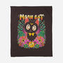 The Moon Kitten-None-Fleece-Blanket-GODZILLARGE