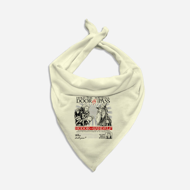 No One Will Pass-Dog-Bandana-Pet Collar-Umberto Vicente