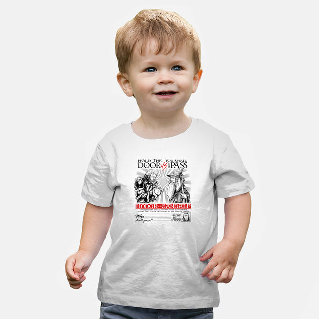 No One Will Pass-Baby-Basic-Tee-Umberto Vicente