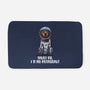 I Am An Astronaut-None-Memory Foam-Bath Mat-zascanauta