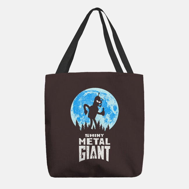 Shiny Metal Giant-None-Basic Tote-Bag-Vitaliy Klimenko